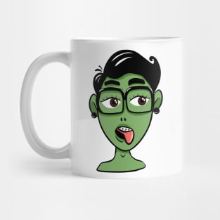 handsome alien Mug